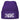 Ich würde jetzt auch lieber einen Helm tragen – Beanie in Violett, Ansicht 1 #farbe_violett