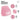 Aus dem Weg, ich gehe Ski fahren – Beanie in Rose, Ansicht 4 #farbe_rose