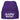 Aus dem Weg, der Berg ruft – Beanie in Violett, Ansicht 1 #farbe_violett