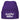 Aus dem Weg, ich gehe rodeln – Beanie in Violett, Ansicht 1 #farbe_violett