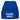 Aus dem Weg, ich muss zur Skihütte – Beanie in Blau, Ansicht 1 #farbe_blau