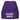 Aus dem Weg, ich muss zur Skihütte – Beanie in Violett, Ansicht 1 #farbe_violett