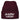 Aus dem Weg, ich gehe langlaufen – Beanie in Dunkelrot, Ansicht 1 #farbe_dunkelrot