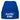 Aus dem Weg, ich muss in den Schnee – Beanie in Blau, Ansicht 1 #farbe_blau