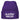 Aus dem Weg, ich muss mit dem Hund raus – Beanie in Violett, Ansicht 1 #farbe_violett