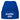Aus dem Weg, ich gehe Gassi – Beanie in Blau, Ansicht 1 #farbe_blau