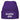 Aus dem Weg, ich gehe Gassi – Beanie in Violett, Ansicht 1 #farbe_violett