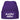 Aus dem Weg, ich gehe angeln – Beanie in Violett, Ansicht 1 #farbe_violett