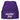 Aus dem Weg, ich muss zur Jagd – Beanie in Violett, Ansicht 1 #farbe_violett