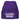 Aus dem Weg, ich muss auf den Hochsitz – Beanie in Violett, Ansicht 1 #farbe_violett