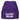 Aus dem Weg, ich muss zum Bulldog – Beanie in Violett, Ansicht 1 #farbe_violett