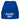 Aus dem Weg, ich muss zum Dart – Beanie in Blau, Ansicht 1 #farbe_blau
