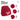 Aus dem Weg, ich muss zum Dart – Beanie in Rot, Ansicht 4 #farbe_rot