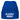 Aus dem Weg, ich habe Hunger – Beanie in Blau, Ansicht 1 #farbe_blau