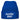Aus dem Weg, ich muss zum Skilift – Beanie in Blau, Ansicht 1 #farbe_blau