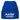 Aus dem Weg, ich muss zur Weihnachtsfeier – Beanie in Blau, Ansicht 1 #farbe_blau
