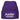 Aus dem Weg, ich muss zur Weihnachtsfeier – Beanie in Violett, Ansicht 1 #farbe_violett