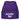 Aus dem Weg, ich gehe auf Tour – Beanie in Violett, Ansicht 1 #farbe_violett