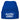 Aus dem Weg, ich muss zum Crossfit – Beanie in Blau, Ansicht 1 #farbe_blau