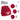 Aus dem Weg, ich brauche Musik – Beanie in Rot, Ansicht 4 #farbe_rot