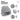 Aus dem Weg, ich gehe zum Chor – Beanie in Grau meliert, Ansicht 4 #farbe_grau-meliert