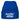 Aus dem Weg, ich brauche Abstand – Beanie in Blau, Ansicht 1 #farbe_blau