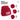 Aus dem Weg, heute wird eskaliert – Beanie in Rot, Ansicht 4 #farbe_rot