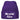 Mir reicht’s, ich gehe auf den Acker – Beanie in Violett, Ansicht 1 #farbe_violett