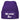 Mir reicht’s, ich gehe an die Bar – Beanie in Violett, Ansicht 1 #farbe_violett