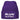 Mir reicht’s, ich gehe Bäume fällen – Beanie in Violett, Ansicht 1 #farbe_violett