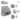 Mir reicht’s, ich gehe zum Derby – Beanie in Grau meliert, Ansicht 4 #farbe_grau-meliert