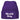 Mir reicht’s, ich gehe zum Derby – Beanie in Violett, Ansicht 1 #farbe_violett