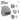 Mir reicht’s, ich gehe zum Dorffest – Beanie in Grau meliert, Ansicht 4 #farbe_grau-meliert