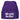 Mir reicht’s, ich gehe zum Dorffest – Beanie in Violett, Ansicht 1 #farbe_violett