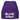 Mir reicht’s, ich gehe zum Fußball – Beanie in Violett, Ansicht 1 #farbe_violett