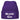 Mir reicht’s, ich gehe Gassi – Beanie in Violett, Ansicht 1 #farbe_violett