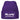 Mir reicht’s, ich brauche gebrannte Mandeln – Beanie in Violett, Ansicht 1 #farbe_violett