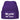 Mir reicht’s, ich gehe Golf spielen – Beanie in Violett, Ansicht 1 #farbe_violett