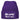 Mir reicht’s, ich gehe mit dem Hund raus – Beanie in Violett, Ansicht 1 #farbe_violett