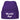 Mir reicht’s, ich gehe zur Jagd – Beanie in Violett, Ansicht 1 #farbe_violett