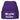 Mir reicht’s, ich gehe kacken – Beanie in Violett, Ansicht 1 #farbe_violett