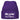 Mir reicht’s, ich gehe Kanu fahren – Beanie in Violett, Ansicht 1 #farbe_violett