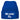 Mir reicht’s, ich gehe aufs Klo – Beanie in Blau, Ansicht 1 #farbe_blau