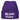Mir reicht’s, ich brauche Kuchen – Beanie in Violett, Ansicht 1 #farbe_violett