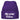 Mir reicht’s, ich gehe zu den Kühen – Beanie in Violett, Ansicht 1 #farbe_violett