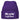 Mir reicht’s, ich gehe ans Lagerfeuer – Beanie in Violett, Ansicht 1 #farbe_violett