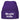 Mir reicht’s, ich gehe laufen – Beanie in Violett, Ansicht 1 #farbe_violett
