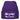 Mir reicht’s, mein Pferd wartet – Beanie in Violett, Ansicht 1 #farbe_violett