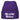 Mir reicht’s, ich brauche Pommes – Beanie in Violett, Ansicht 1 #farbe_violett