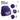 Mir reicht’s, ich brauche Pommes – Beanie in Violett, Ansicht 4 #farbe_violett